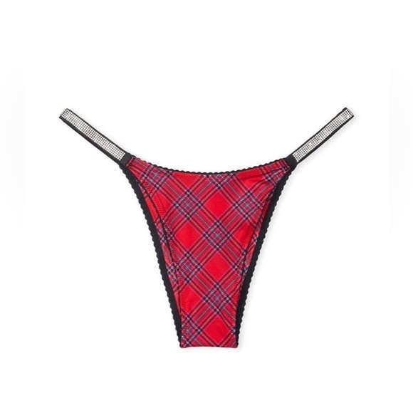 2 pc Victoria’s Secret Bombshell Add 2 Cups Rhinestone corset +matching … - Picture 7 of 10